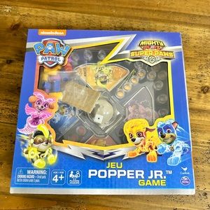 Paw Patrol Mighty Pups Super Paws Popper Jr. pop-up board game toy
